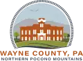 Official logo of Wayne County, Pennsylvania