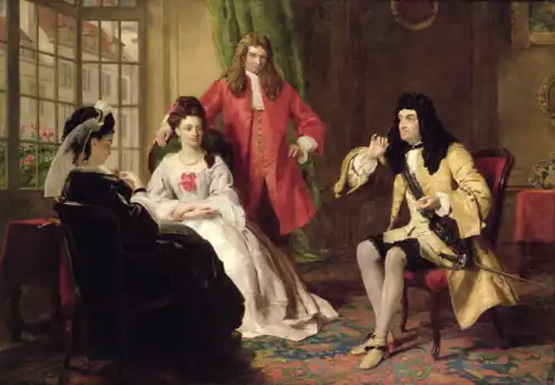 Lord Foppington Relating His Adventures by William Powell Frith