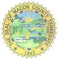 Official seal of Macon County, Tennessee