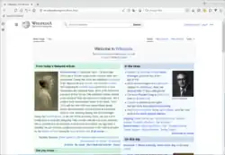 Screenshot of Maxthon