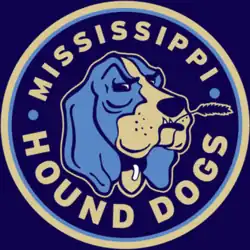 Mississippi Hound Dogs logo
