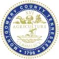 Official seal of Montgomery County, Tennessee