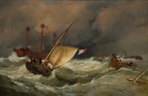 Morning After a Heavy Gale, 1857
