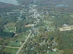 Birdseye view of Mt. Jewett