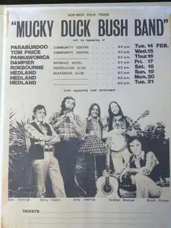 1978 Nor'west Folk Tours poster
