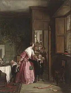 My Lady and Her Children by John Callcott Horsley
