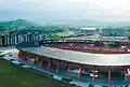 Aerial view of New Clark City Sports Hub