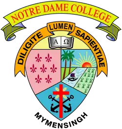 Logo of Notre Dame College Mymensingh