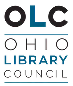 OLC up top (with L in blue, rest in black) and then name of organization underneath it