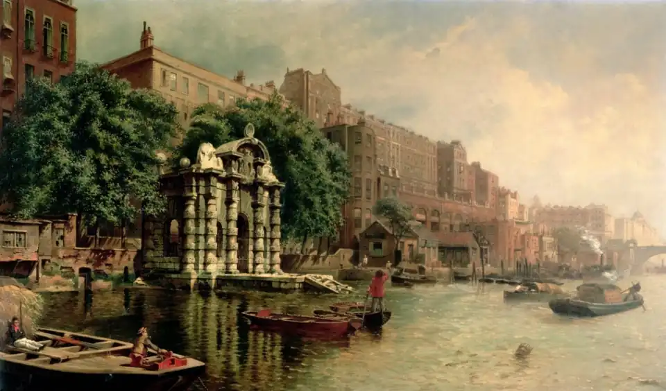 Old York Gate, Adelphi by John O'Connor