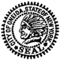 Official seal of Oneida, New York