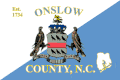 Flag of Onslow County, North Carolina