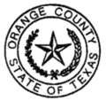 Official seal of Orange County, Texas