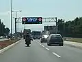 Northern entrance to Podgorica (E65, E80)