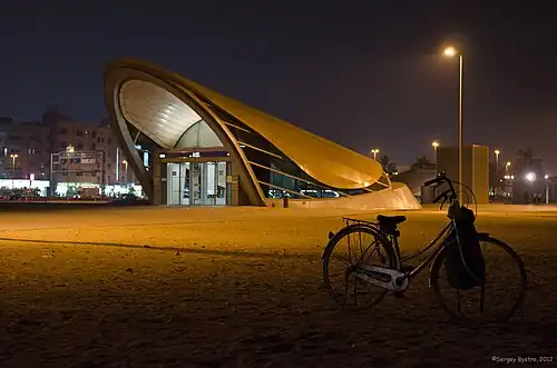 View of the Dubai Gold Souk