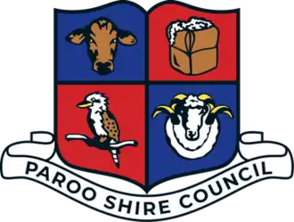 Official logo of Shire of Paroo