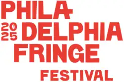The logo of the 2025 Philadelphia Fringe Festival