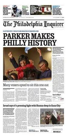 November 8, 2023 front page