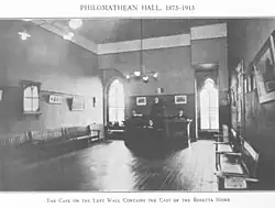 The University of Pennsylvania Philomathean Society Meeting Room c. 1913