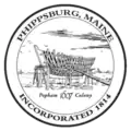 Official seal of Phippsburg, Maine
