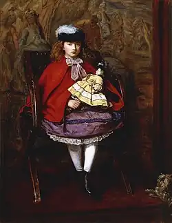 Portrait of Lilly Noble by John Everett Millais