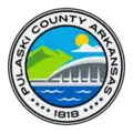 Official seal of Pulaski County, Arkansas