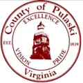 Official seal of Pulaski County, Virginia