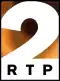 Second phase of RTP2's fourteenth logo used until 27 October 2001.