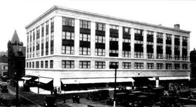 Flagship store at Broad and John Street, Bridgeport, Conn.