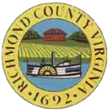Official seal of Richmond County, Virginia