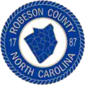 Official seal of Robeson County, North Carolina