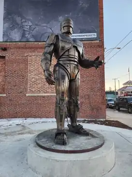 RoboCop statue
