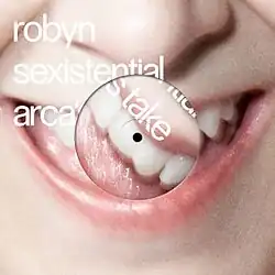 A single cover featuring a close-up shot of a woman's mouth.
