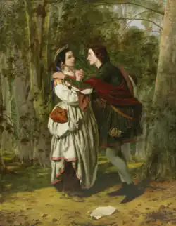 Rosalind and Celia by Henry Nelson O'Neil