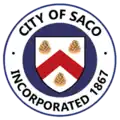 Official seal of Saco, Maine