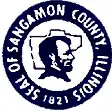 Official seal of Sangamon County, Illinois