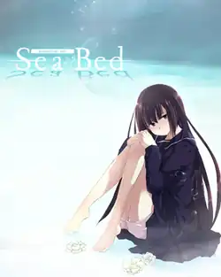 Sachiko sitting, with white flowers at her feet