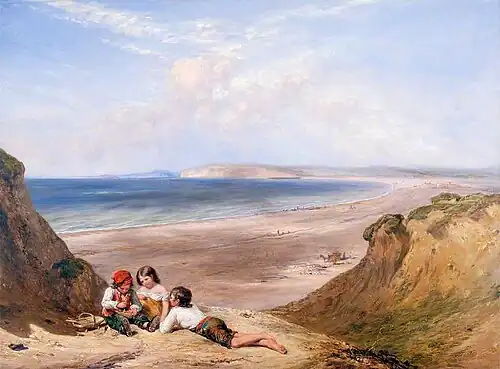 Seaford, Sussex by William Collins, 1844