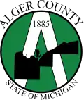 Official seal of Alger County, Michigan