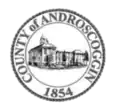 Official seal of Androscoggin County, Maine