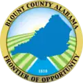 Official seal of Blount County, Alabama