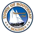 Official seal of Boothbay, Maine