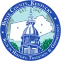Official seal of Boyle County, Kentucky
