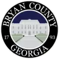 Official seal of Bryan County, Georgia