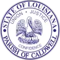Official seal of Caldwell Parish, Louisiana