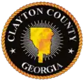 Official seal of Clayton County, Georgia
