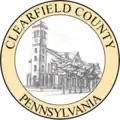 Official seal of Clearfield County, Pennsylvania