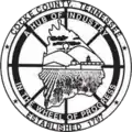 Official seal of Cocke County, Tennessee