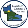 Official seal of Dawson County, Georgia