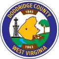 Official seal of Doddridge County, West Virginia